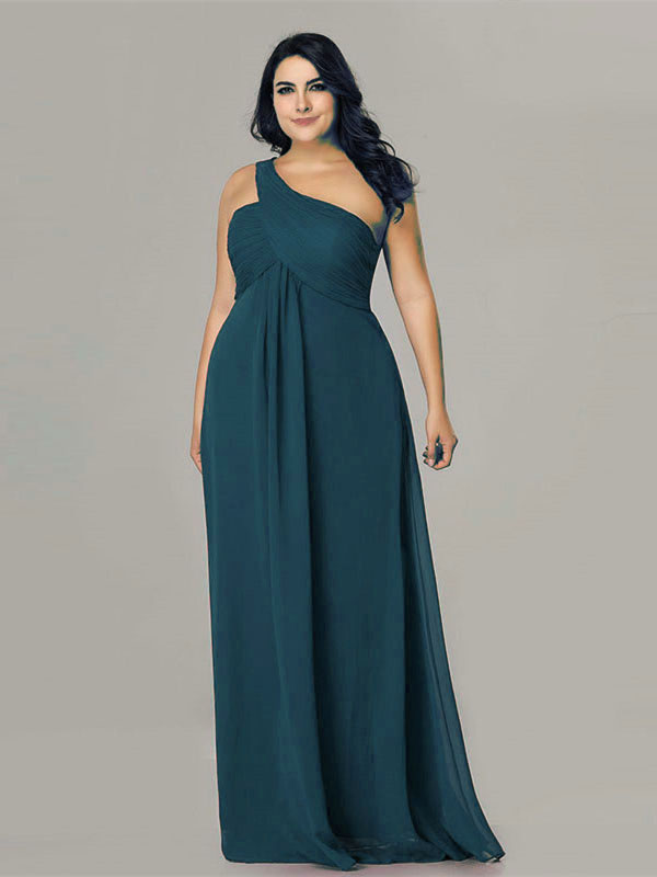 abiballkleider one shoulder